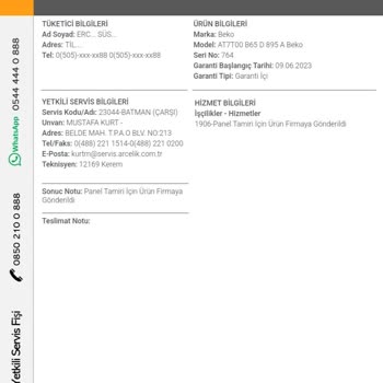 Beko Televizyonumun Tamir Süresi Aşıldı Ve Haklarım Görmezden Geliniyor