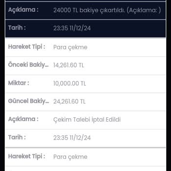 Hesaptaki Para Gizemli Şekilde Silindi