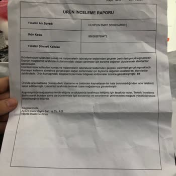 Pierre Cardin'den Defolu Ürün Ve İlgisiz Müşteri Hizmeti