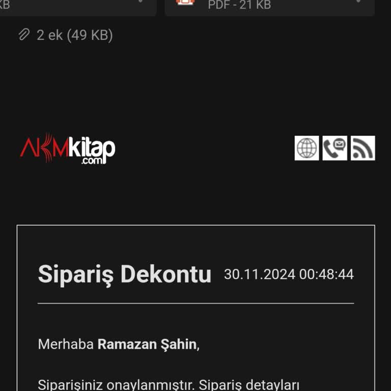 Kitap Siparişi Gecikmesi Ve İletişim Sorunu