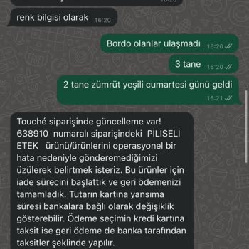 Eksik Ürün Teslimatı Ve İade Sorunu