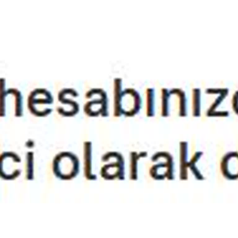Hesabımın Haksız Yere Dondurulması