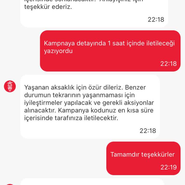 TurkNet İndirim Kampanyası SMS Kodu Sorunu