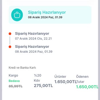 Sipariş İptalinde Yaşanan Zorluklar