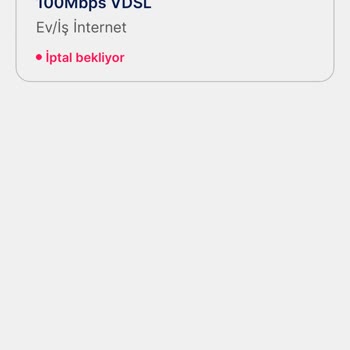 İnternet Paketi İptali Sonrası Para İadesi Sorunu