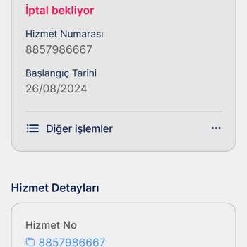 İnternet Paketi İptali Sonrası Para İadesi Sorunu
