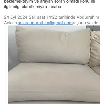 Vivense Koltuk Sünger Sorunu Ve Yetersiz Müşteri Hizmetleri