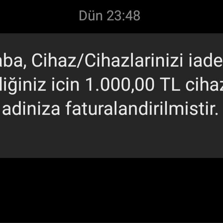 Yanlış Modem Ücreti Talebi Ve İade Sorunu