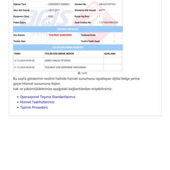Aras Kargo'nun Teslimat Sorunları Ve Yanıltıcı Bilgilendirme