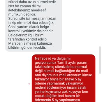 Marsbahis'te 5 Aydır Bekleyen Ödeme Sorunu