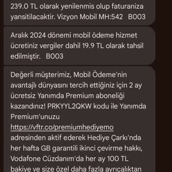 İzinsiz Abonelik Ücreti Kesintisi Sorunu