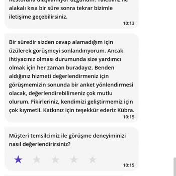 Getir Destek Hattının Yetersizliği