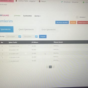 Joygame Taleplerime Yanıt Vermiyor!