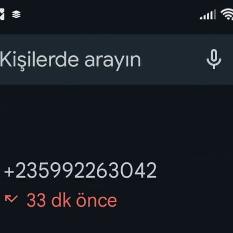 Bilinmeyen Numaradan Gelen Rahatsızlık Ve Güvenlik Endişesi