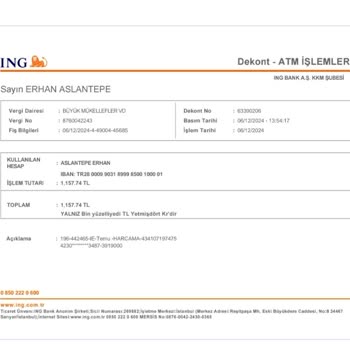 Yanlışlıkla Çekilen Ödemeler Ve İade Sorunu