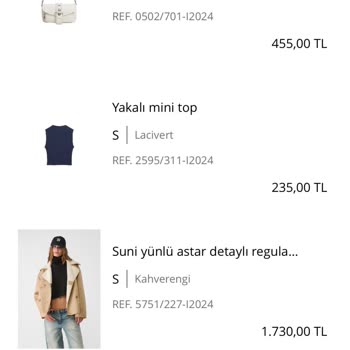 Stradivarius Siparişimde Eksik Ve Hatalı Ürünler