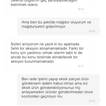 Stradivarius Siparişimde Eksik Ve Hatalı Ürünler