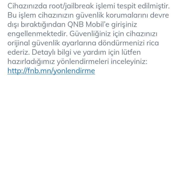 QNB Mobil Giriş Engeli Ve Muhatap Sorunu