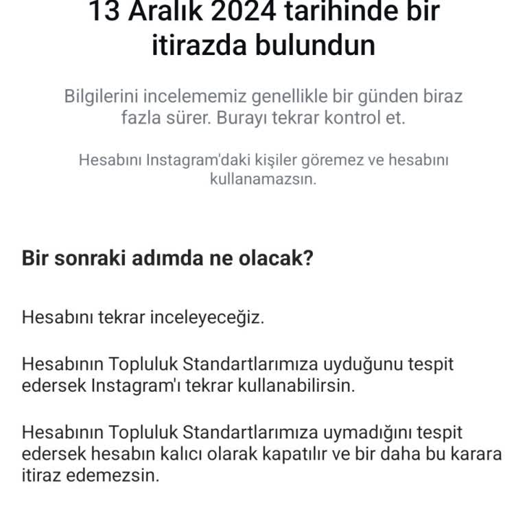 Instagram Haksız Hesap Askıya Alınma Sorunu
