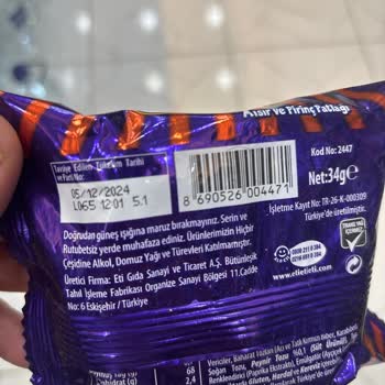 Eti Gıda Tarihi Geçmiş Ürünler Geri Alınmıyor!