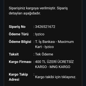 Kargo Takip Numarası Sorunu Ve İletişim Eksikliği