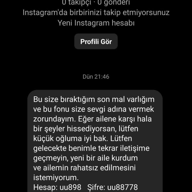 Yanlış Mesaj Ve Sorumluluk Reddiyesi
