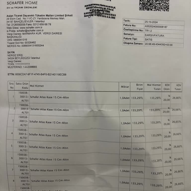 Schafer'de İade Ve Müşteri Hizmetleri Sorunu