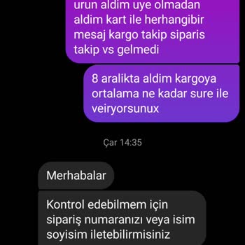 Lavinila'dan Ürün Alırken Yaşanan Sorunlar