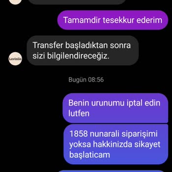 Lavinila'dan Ürün Alırken Yaşanan Sorunlar