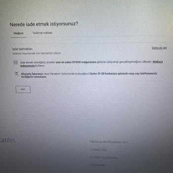 Mağaza İade Sürecinde Sorun Yaşadım