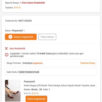 İade Talebim Neden Reddedildi?