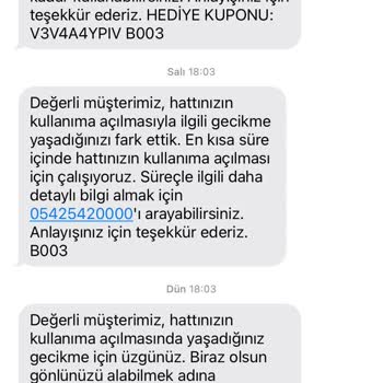 Vodafone'a Geçişte Yaşanan Sorunlar Ve İptal Talebi