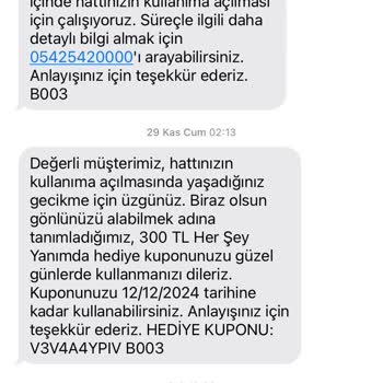 Vodafone'a Geçişte Yaşanan Sorunlar Ve İptal Talebi
