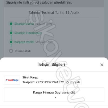 Sürat Kargo İle Süregelen Teslimat Sorunları