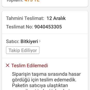 Yanlış Adrese Gönderilen Kargo Ve Hasar Problemi