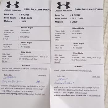 Under Armour Ayakkabılarında Kalite Ve Garanti Sorunları