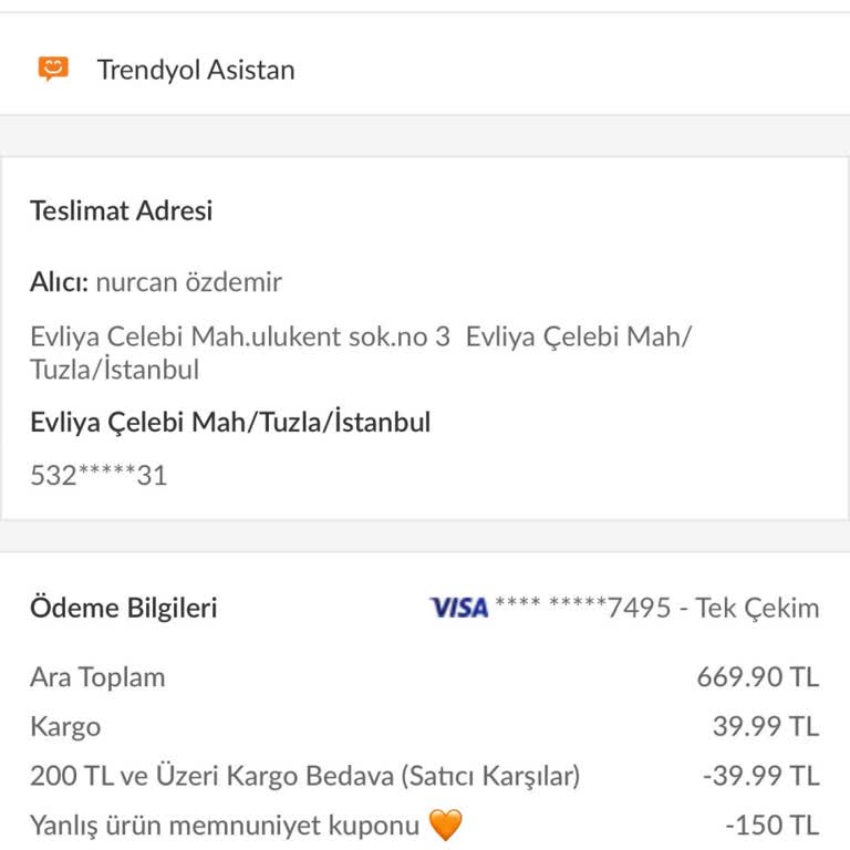 Memnuniyet Kuponunun Süresiz Silinmesi