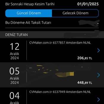 CVmaker.com.tr'de Yetkisiz Ödeme Ve Erişim Sorunu