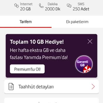 Vodafone Tarife Bilgilendirme Sorunu Ve Fiyat Artışı