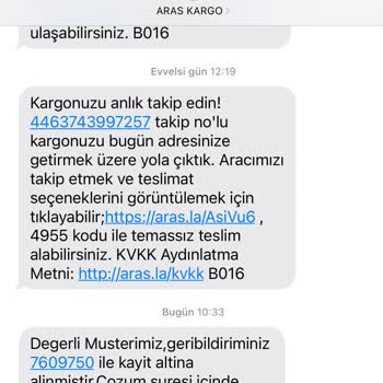 Aras Kargo Saka Şubesi'nde Sürekli Teslimat Sorunları Ve Müşteri Mağduriyeti
