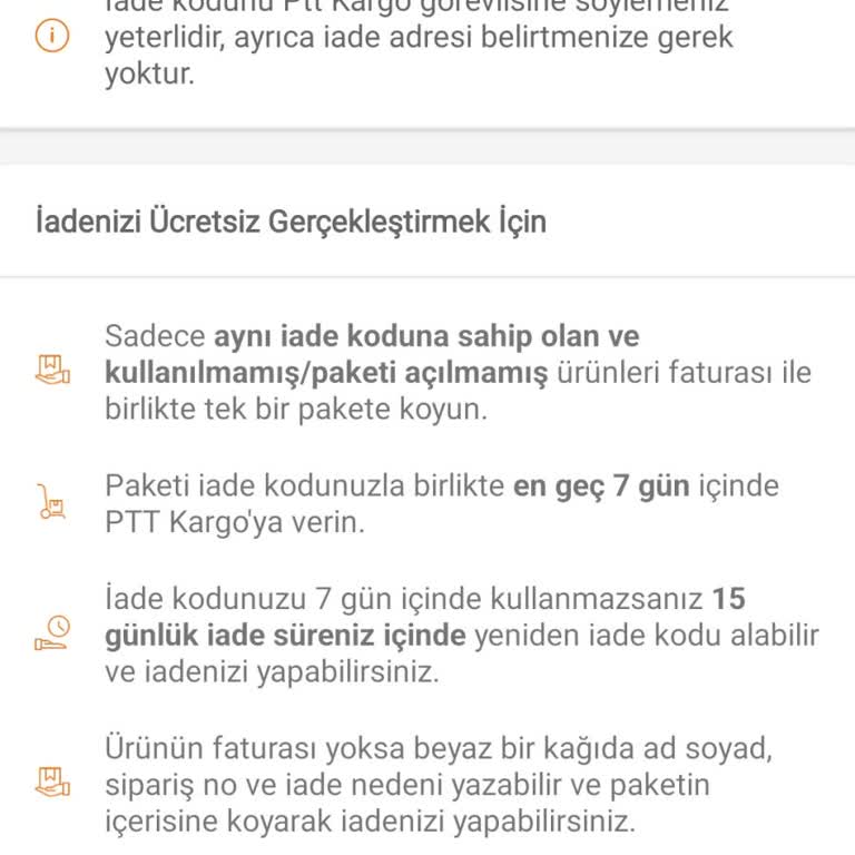 Yanlış Beden Korse Ve İade Talebi