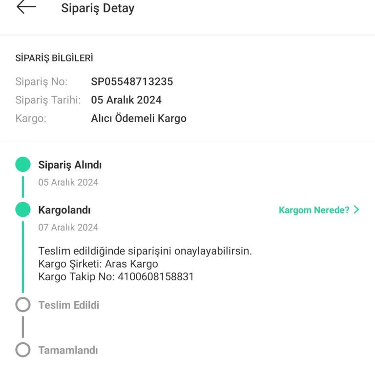 Aras Kargo İle Bitmeyen Teslimat Sorunları Ve Yaşanan Hayal Kırıklıkları