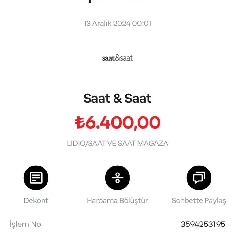 Sipariş Ücreti Çekildi Fakat Sipariş Görünmüyor