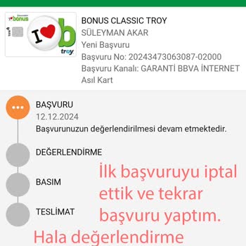 Kredi Kartı Başvurusundaki Belirsizlik Ve Gecikme