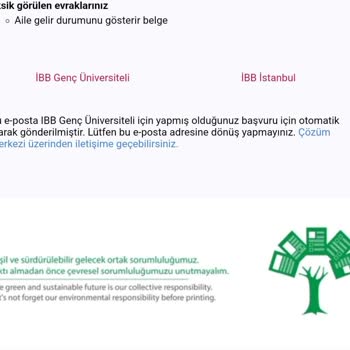 İBB Genç Üniversiteli Burs Başvurusunda Gelir Belgesi Sorunu