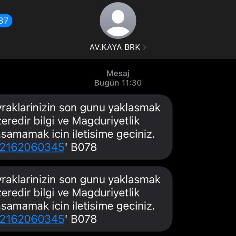 Asılsız Mesajlarla Karşı Karşıya Kaldım: Acil Müdahale Gerekiyor