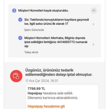 Hepsiburada'da Tedarik Sorunu Ve Fiyat Artışı Mağduriyeti