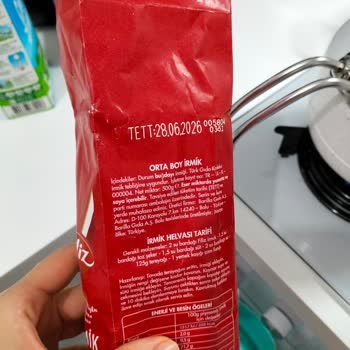 İrmik Paketinde Beklenmedik Misafir