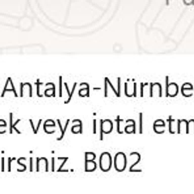 Uçuş İptali Ve Müşteri Memnuniyetsizliği