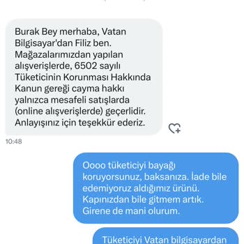 Mağazadan Aldığım Drone'u İade Edememe Sorunu